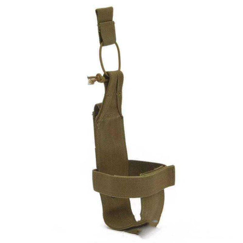 Adjustable Training Dog Harness in olive drab fabric with a sturdy loop handle, adjustable straps and metal hardware